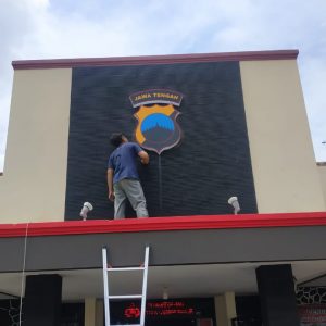 Pemasangan Polda Jateng